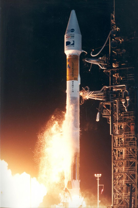 Galaxy III-R Satellite Launch - Cape Canaveral - December 14, 1995